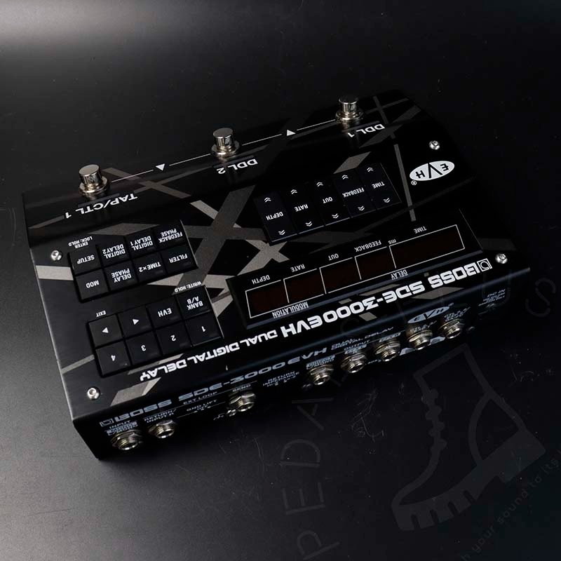 ss SDE-3000EVH Dual Digital Delay 2023 - Present - Black / Grey Stripes