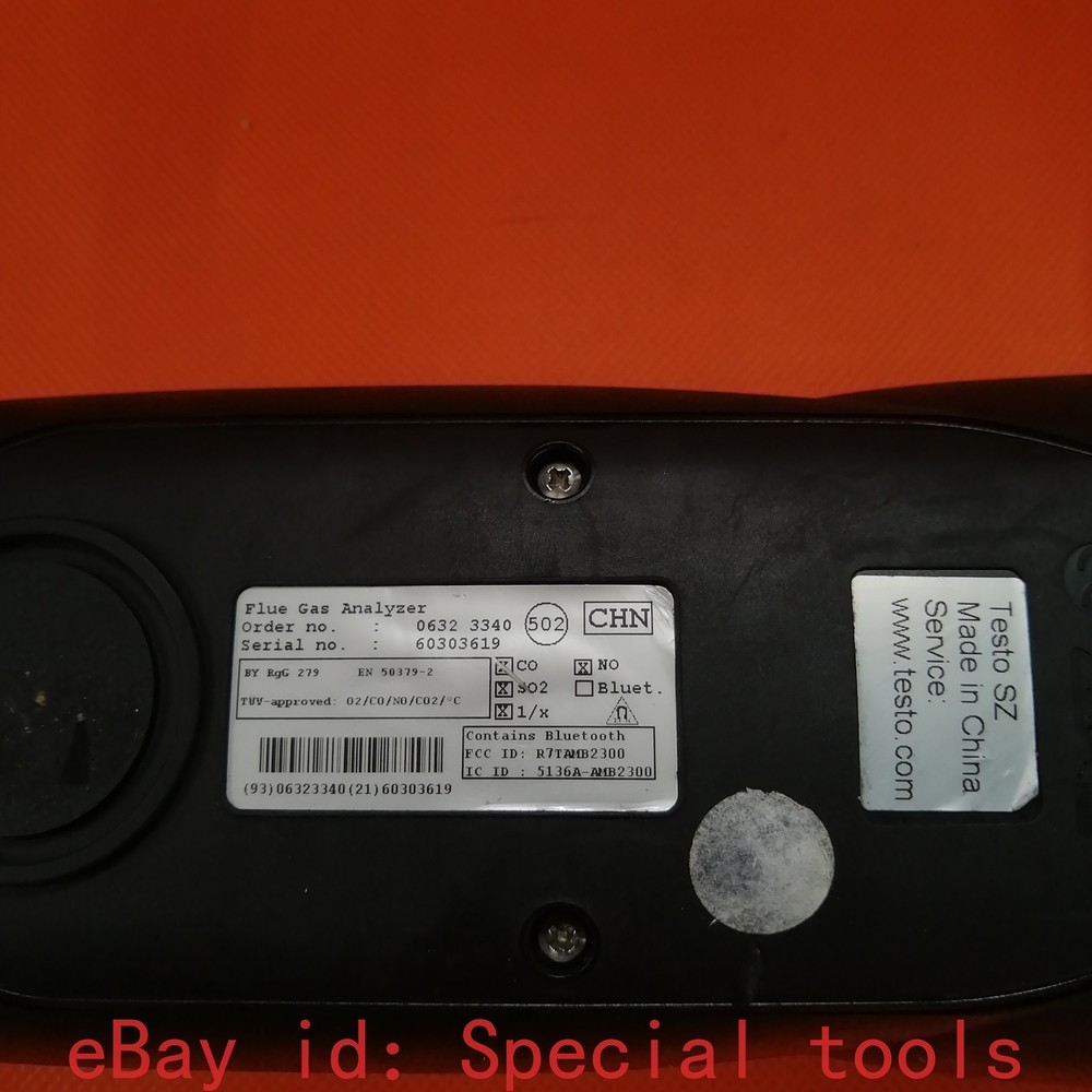 TESTO Flue Gas Analyzer 340 1pcs