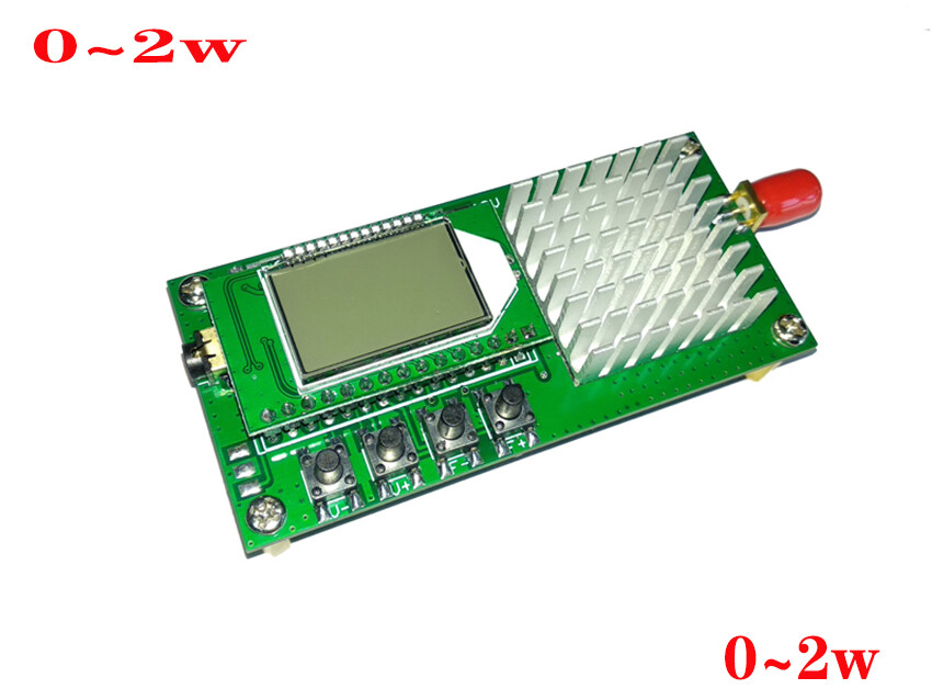 76-108MHz FM Transmitter Board 0-2W Adjustable 1500m FM Transmitter Module