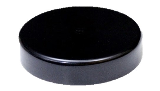 Black Flat Dock Piling Cap with Outdoor Solar Powered Waterproof LED White Light