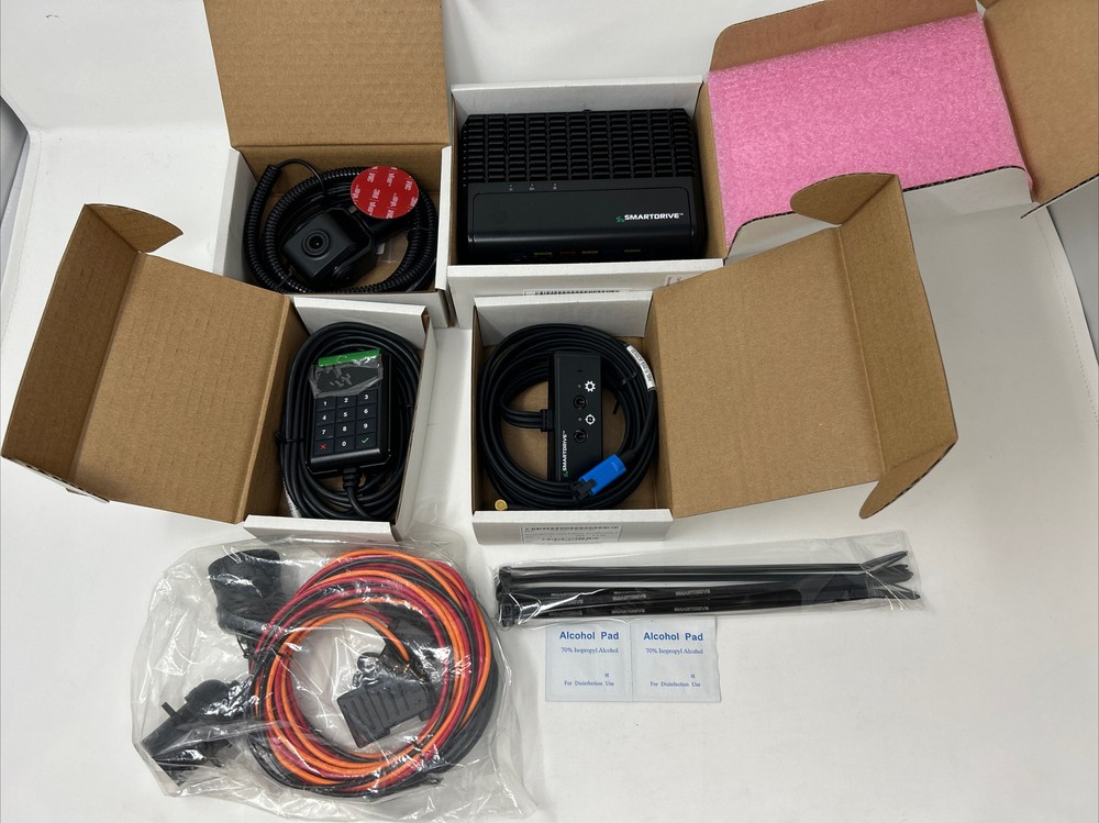 Omnitracs SmartDrive SmartRecorder4 Kit SR4 Controller Sensor Camera Keypad 128G