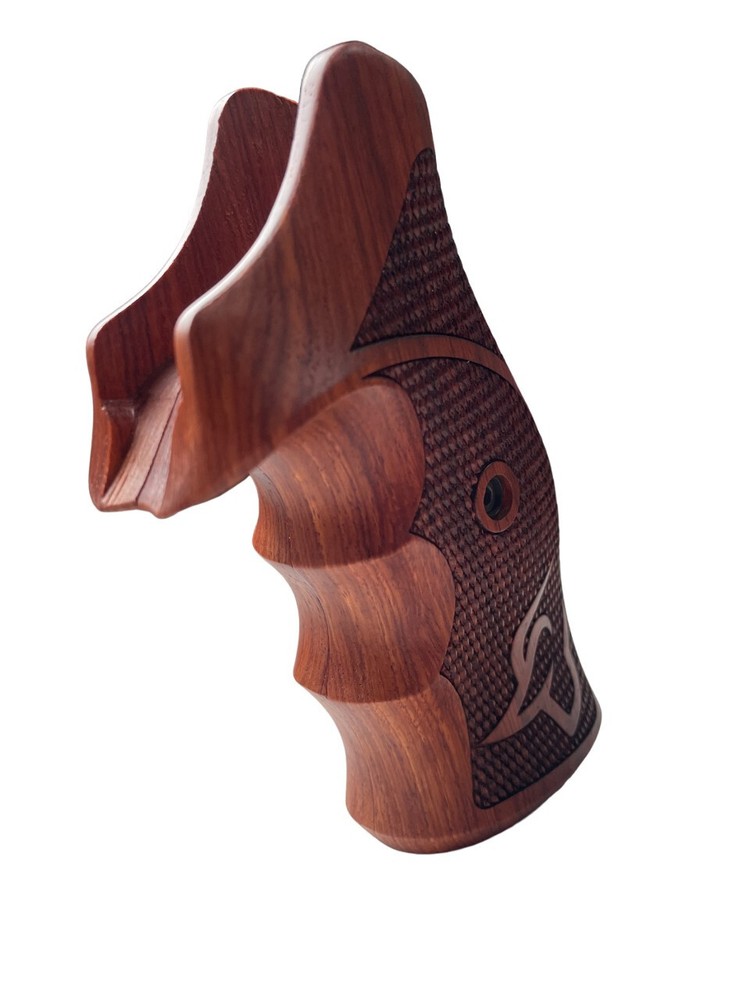 New handle Grips For Taurus Medium/Large Frame Square Butt .357 bul Hardwood #T4