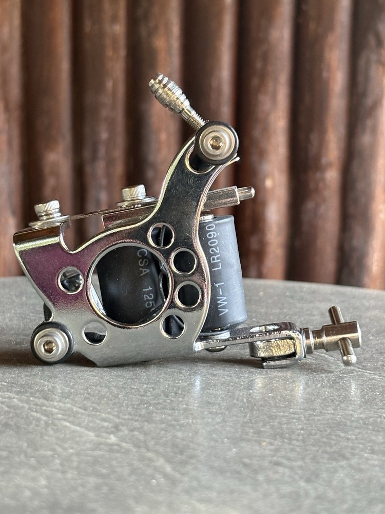 Chrome Dial tattoo machine Coil