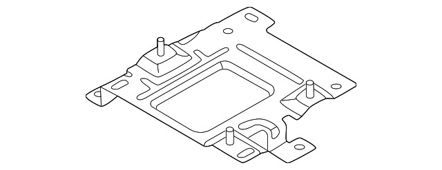 Genuine Mitsubishi Amplifier Bracket 8701A780