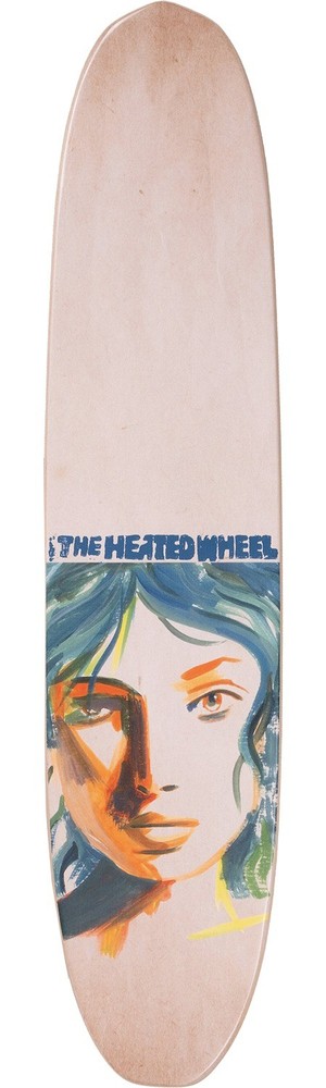 The Heated Wheel Skateboards Polarizer Jacklyn Cruiser Skateboard Deck