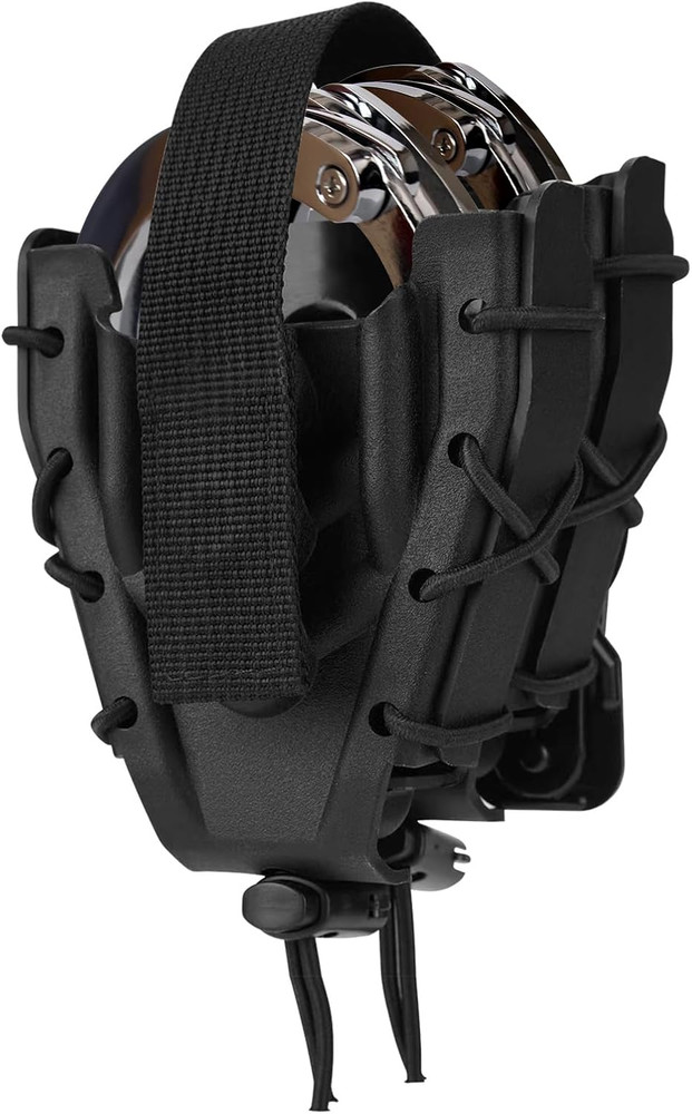 Double Handcuff Holster, Open Top Handcuff Case, Law Enforcement Cuff Pouch for