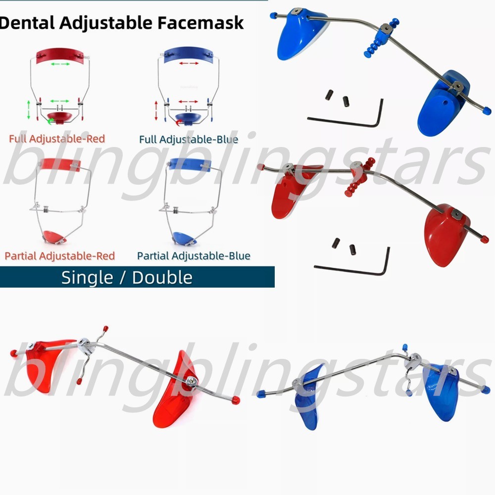 8 Types Orthodontic Dental Double/Single Lever Multi Adjustable Pull Headgear
