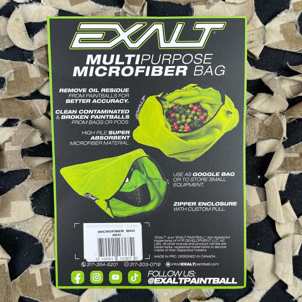 NEW Exalt Multipurpose Microfiber Bag - Red