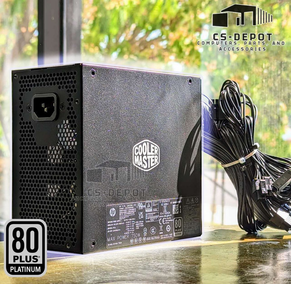 Cooler Master 800w Gaming ATX power supply PSU 80 plus Platinum certified