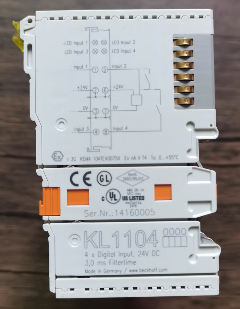 1pcs BECKHOFF Modules KL1104
