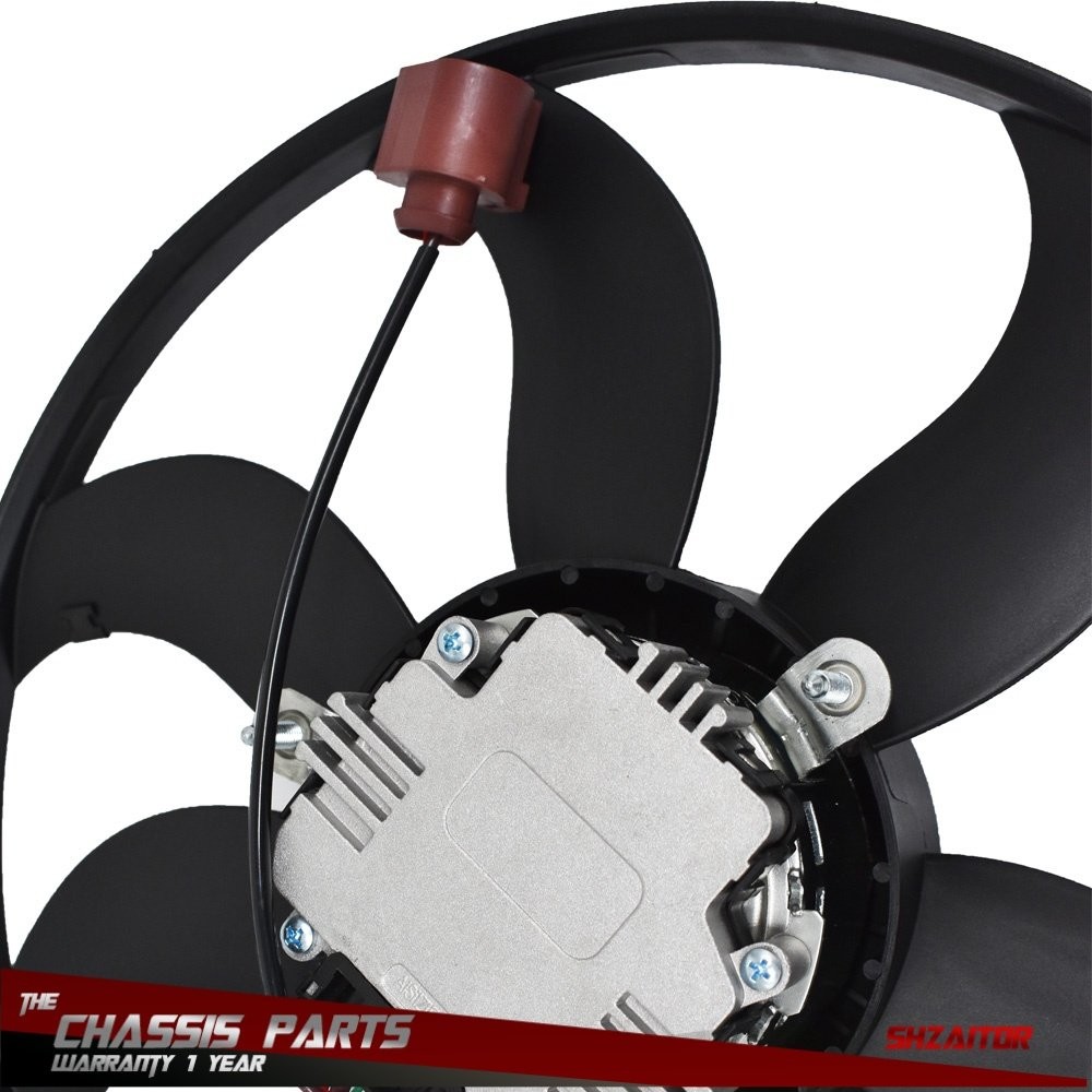 2006-2012 For Volkswagen Jetta Front Left Side Radiator Cooling Fan Assembly