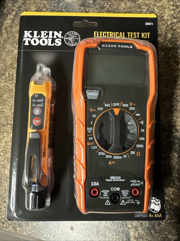 Klein Tools Electrical Test Kit  # 25kit1