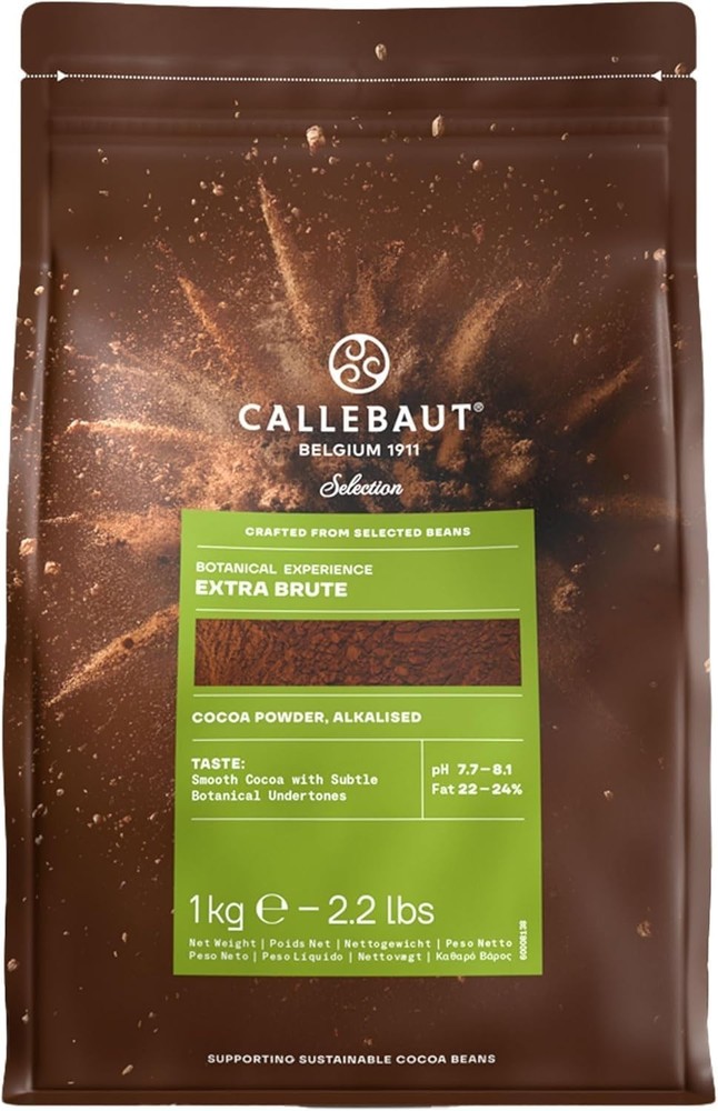 Cocoa Powder 100% Cocoa Extra Brute, 2.2 lb
