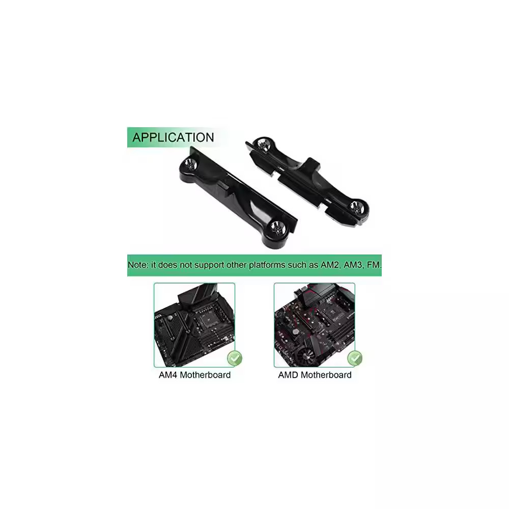 CPU Fan Bracket AM4 Backplate Heatsink Retainer Mounting Support Hook-Type Air-C