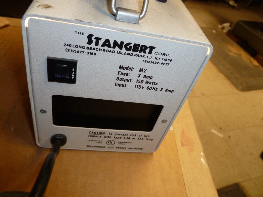 STANGERT Fiber Optic Light Source with Power Cord