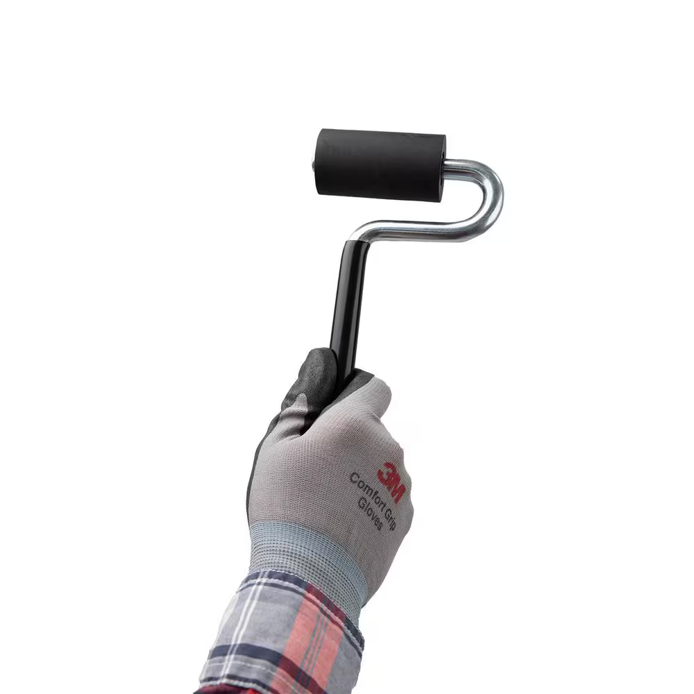 1-1/2 In. X 3 In. Long Handle J-Roller with Rubber Roller