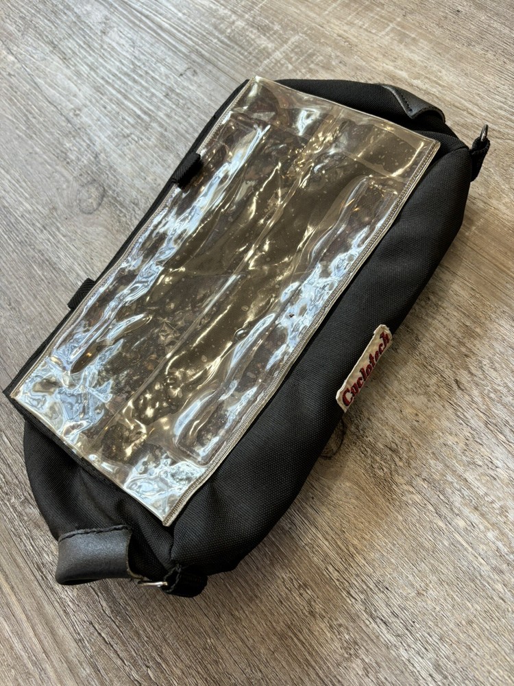 Cyclotech Bicycle Front Handlebar Bag Black