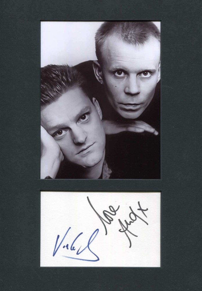 Erasure (duo) Autographs