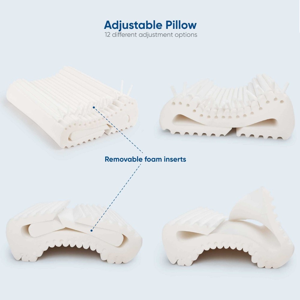 Complete Sleeprrr Original pillow memory foam - adjustable