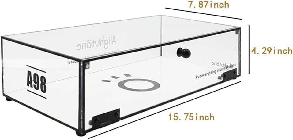 Acrylic Keyboard Storage Display Box Clear Mechanical Display Rack Desktop