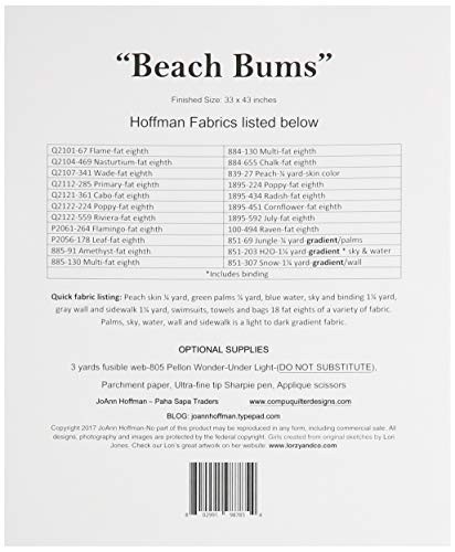 Paha Sapa Traders Beach Bums Pattern