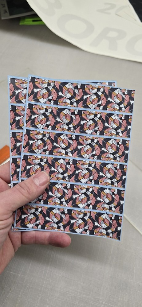 Arrow Wraps Custom Masubi Pattern 1 Dozen 12 Total 4.5"x1"