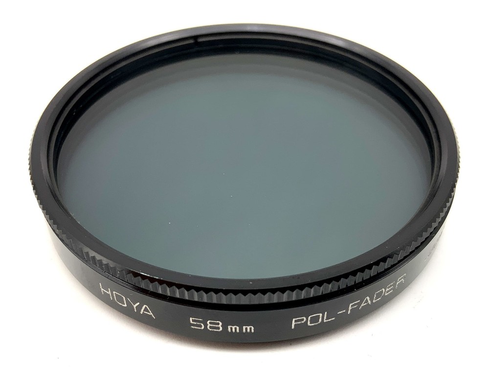 Hoya Polarizing Filter Pol-Fader Filter 58Mm Circular Filter Thread