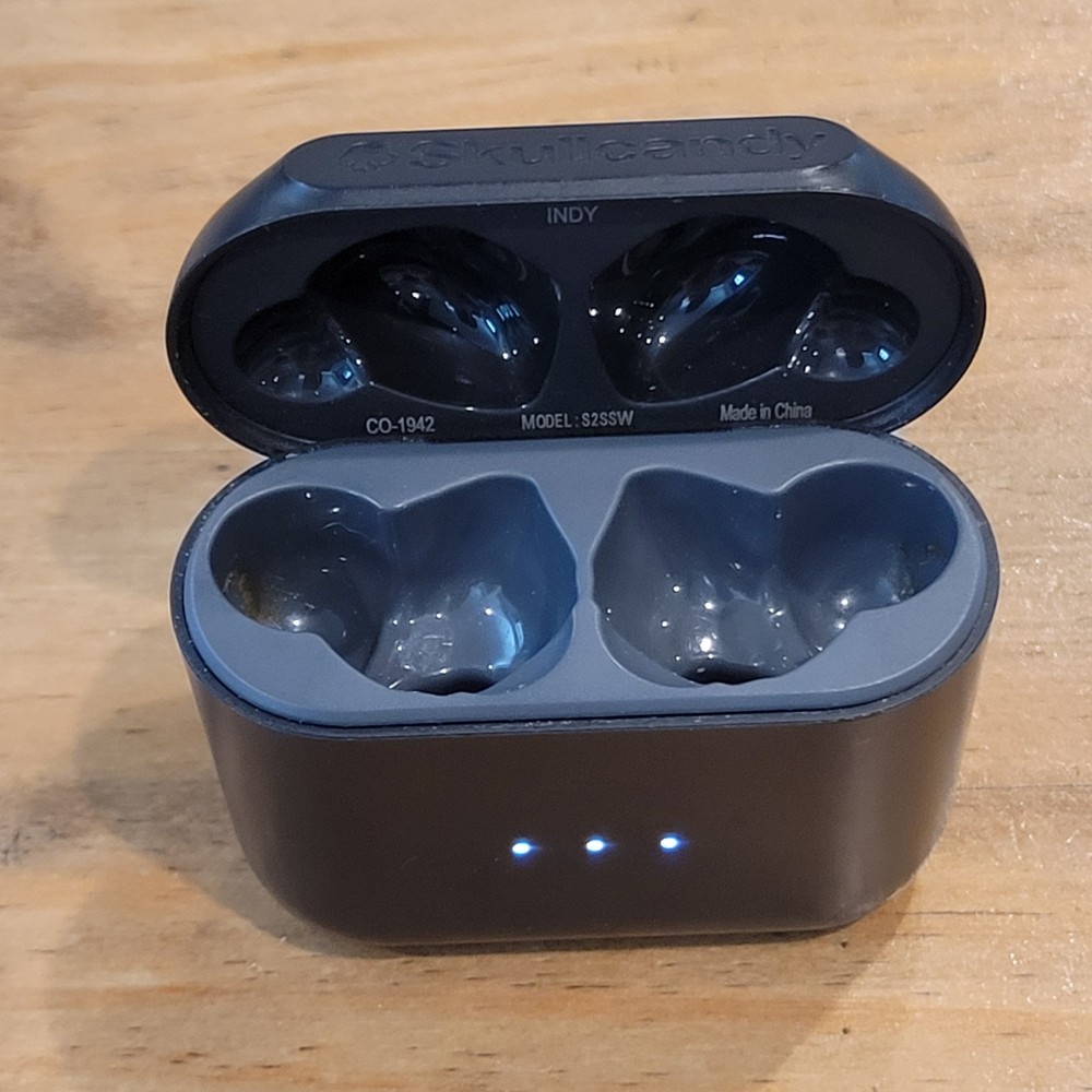 Skullcandy Indy True Wireless OEM Replacement CASE ONLY 0736 Black