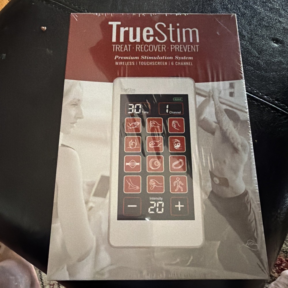 True Stim Premium Muscle Stimulation System Wireless Touchscreen  - Sealed