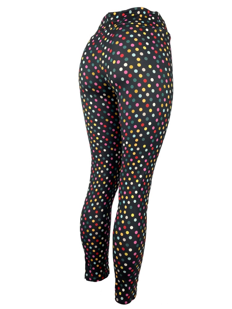 Colorful Polka Dots Leggings - Multiple Sizes Super Soft!