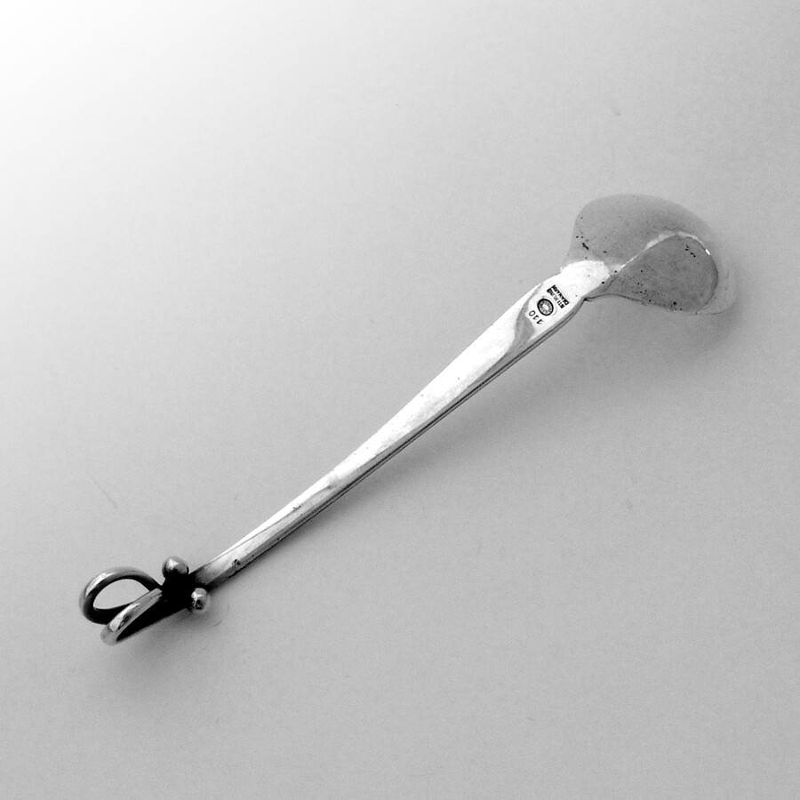 Georg Jensen Decorative Spoon No 110 Sterling Silver Denmark