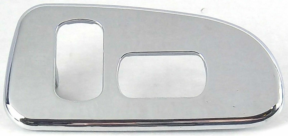 door control panel passengers side 2 switch hole window chrome for Peterbilt 06+