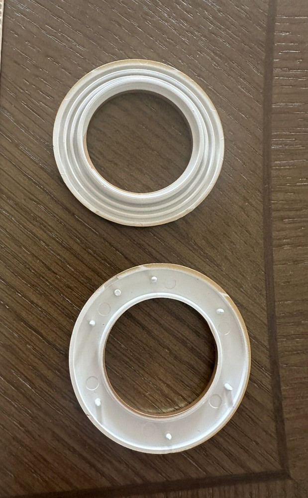 Pack of 56 Grommets for windows curtains.