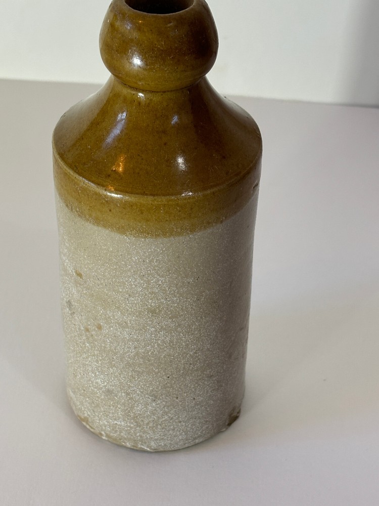 Vintage 19th Century Handmade Earthernware glazed bottle