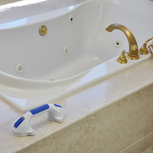Suction Grab Bar 11.5" L Non-Adjustable