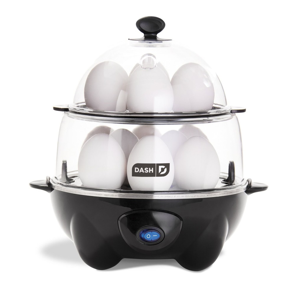Dash Deluxe Egg Cooker Black