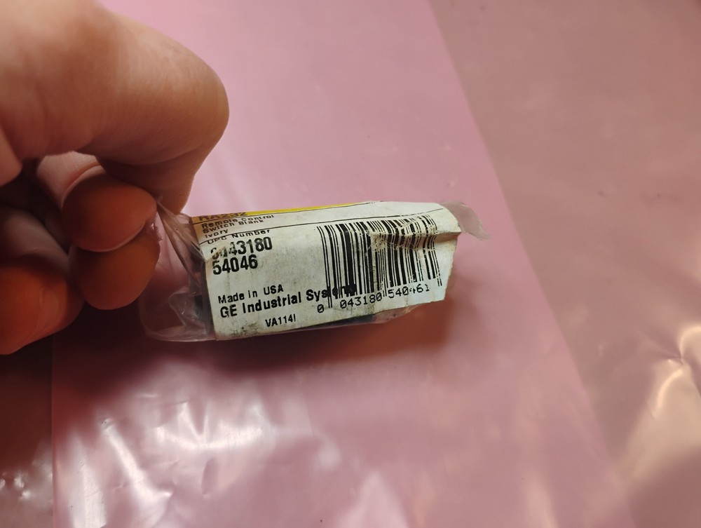 GE Total Lighting Control RA232 Switch Blank ivory - Fast Ship