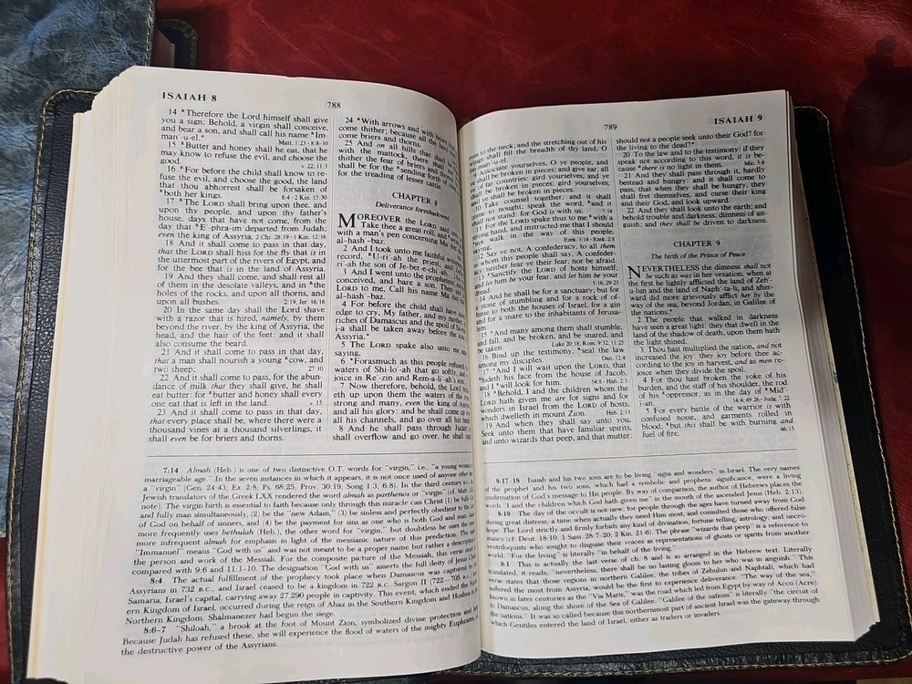 Criswell Study Bible Rebound with Liner Cowhide Nice! Stitched Parameter Nice!
