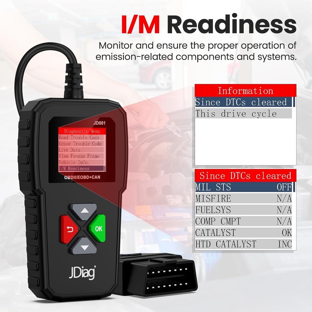 OBD2 Scanner Code Reader Diagnostic Tool For Chevy Silverado GMC Sierra 1500