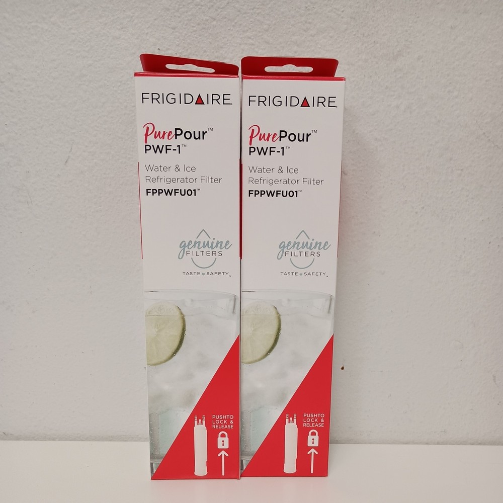 Frigidaire FPPWFU01 PurePour PWF-1 Refrigerator Water Filter-2PACK