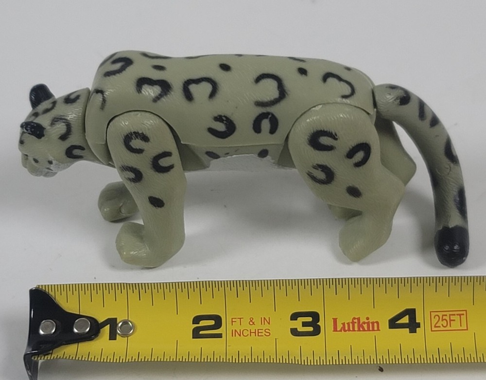K & M International Snow Leopard Poseable Toy 2002