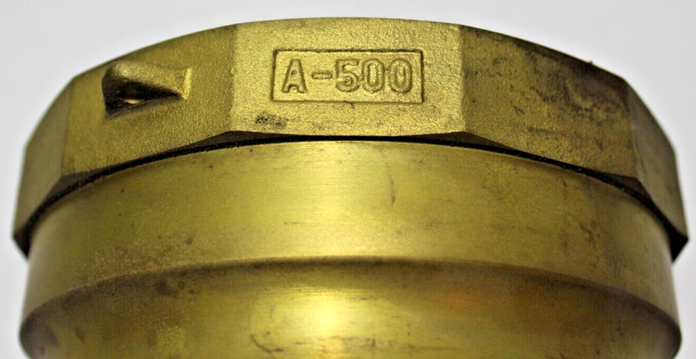 5" Brass Camlock Type A