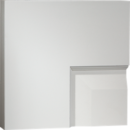 Primed Smooth 3 Panel Eyebrow Top Raised Panel Solid Core Interior Doors #3NEC