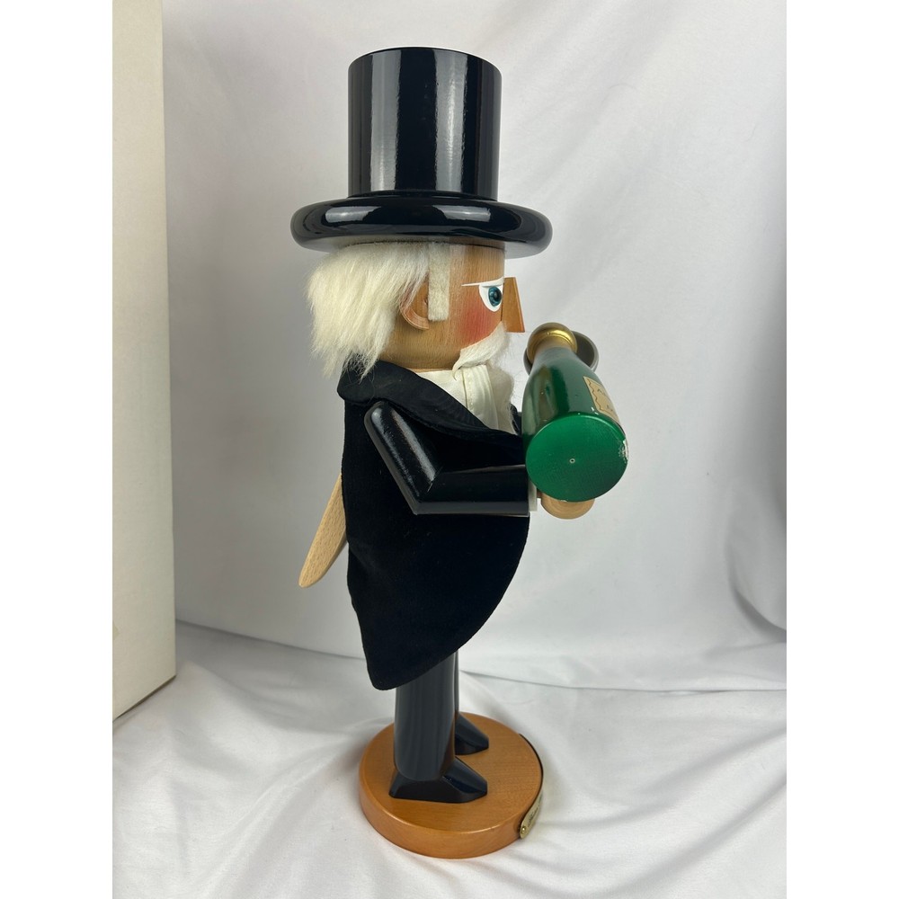 Steinbach Millennium 2000 Gentleman Nutcracker Signed LE 003210/2000 Box