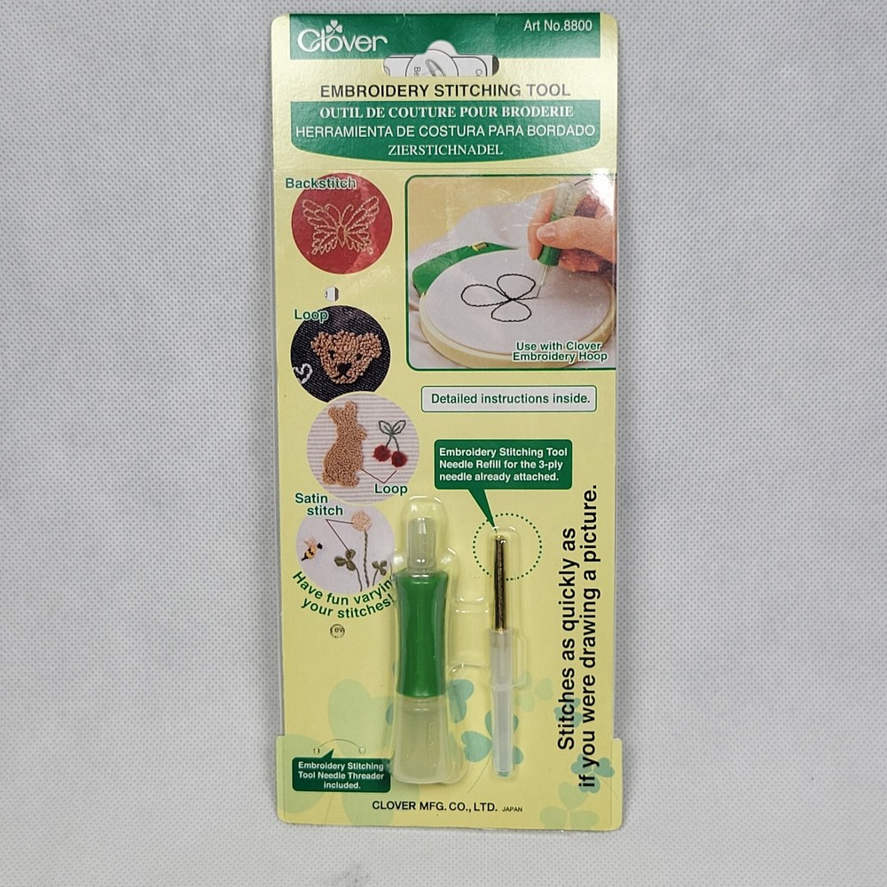 Clover Embroidery Stitching Tool- , 8800