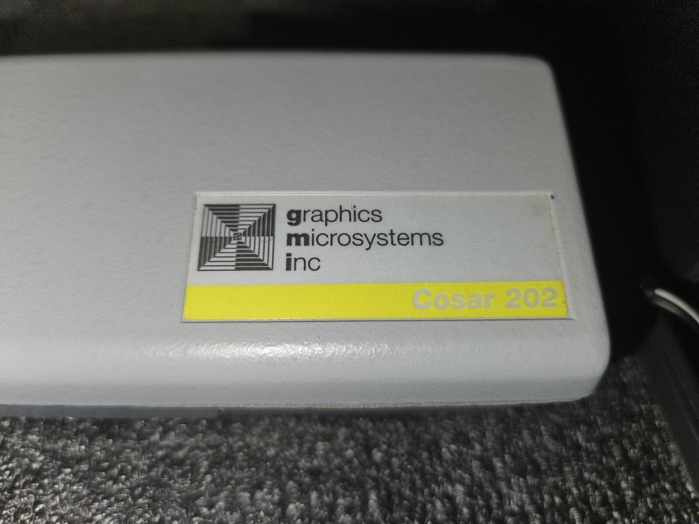 Cosar 202 (200 Series) Reflection Densitometer Graphics Microsystems Inc w/ Case