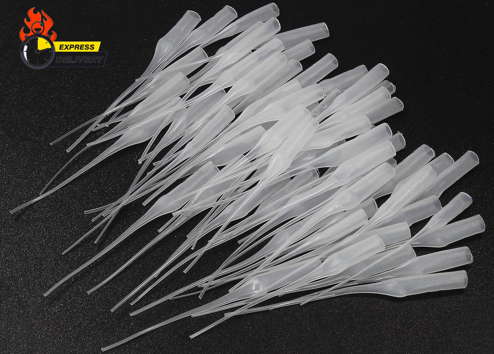 200Pcs Micro CA Glue Tips, Precision CA Applicator Tips Glue Tip Extender for DI