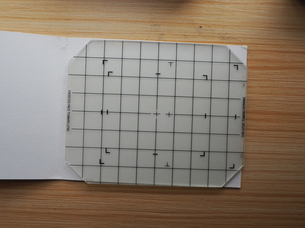 Ground Glass for 4x5 Cameras