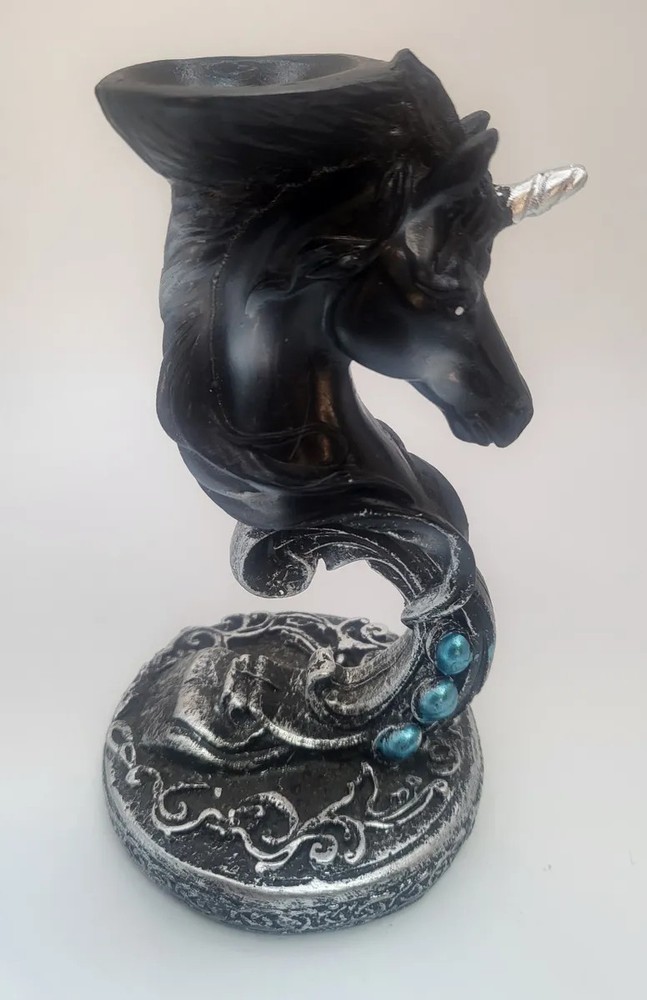 Unicorn Sphere Holder Black 5in