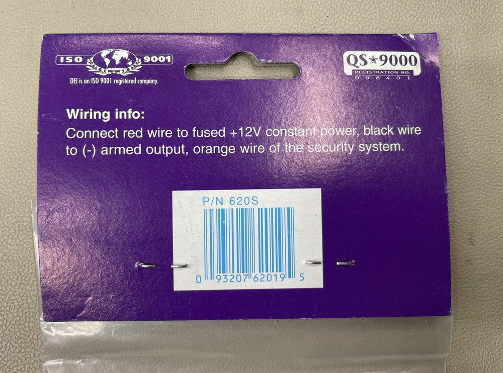 DEI 620S, Sidewinder Electro Luminescent Armed Indicator Light